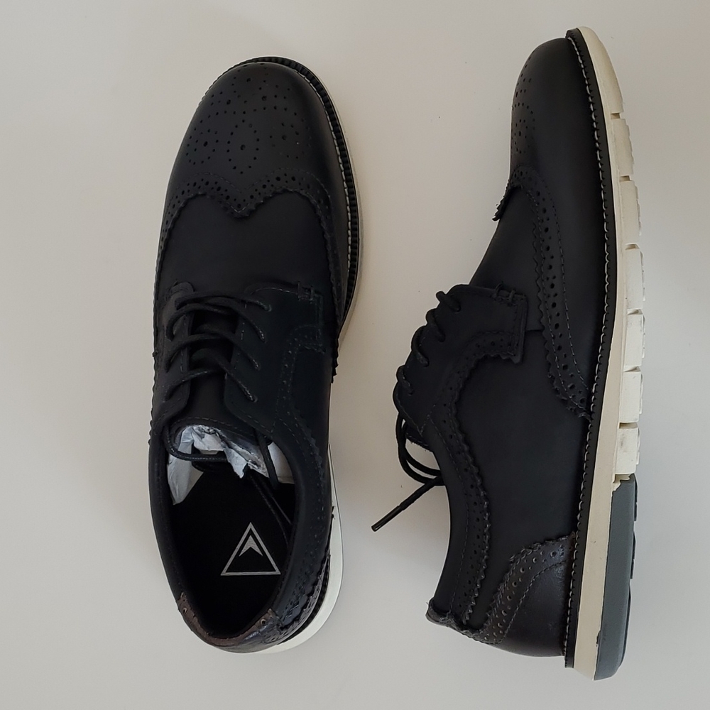 $FINAL$ Leather Wingtip Oxford in Black NEW - Picture 13 of 13